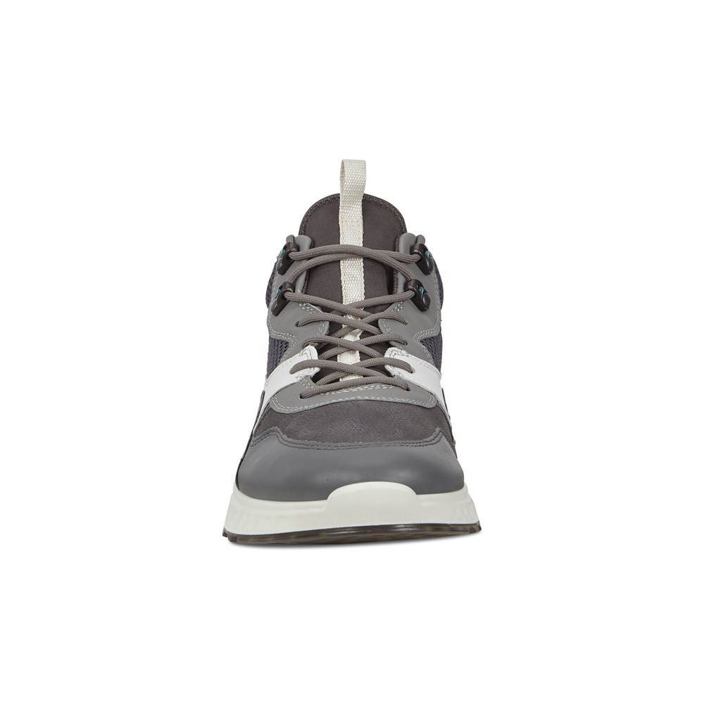 ECCO Mens Sneakers Dark Grey - St.1 Ankle Boot - RSL-041537